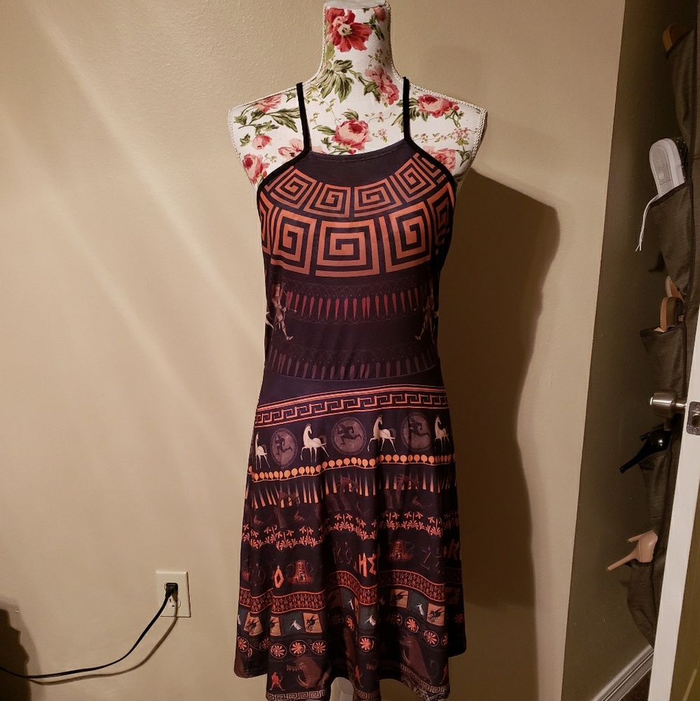 Disney's Hercules Pottery Dress, Size M, NWT